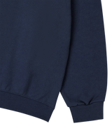 25FW BASIC LOGO NAPPING SWEATSHIRT DARK NAVY