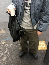 No.1583 Pワイドコットンカーゴパンツ (3color)
