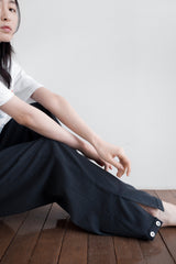 Stretch jogger pants, Navy