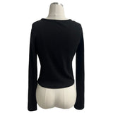 Basic Front Strap Long Sleeve Golf T-Shirt (4 Colors)