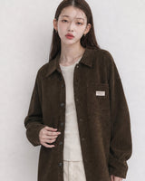 (UNISEX) コーデュロイ シャツ カーディガン