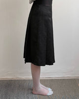 Dewy Flower Pleats Skirt