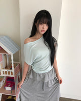 Soma One-Shoulder Short-Sleeve T-Shirt