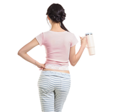 BABY POWDER LACE TEE [PINK]