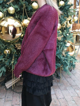[Year-End Look Recommendation] Point Fingerhole Angora Fur Knit (4c)