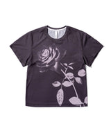Rose Printed T-shirt - Charcoal