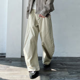 Geometric Panel Rivet Curved pants