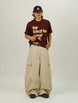 KEY Cargo Wide Balloon Pants