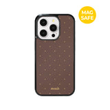 【MADE】Mini Dot Brownie iPhone case [Glossy Glass/Magsafe]