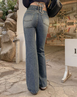 Sarin bootcut denim pants