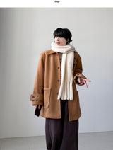 シリーカシミアハーフコート