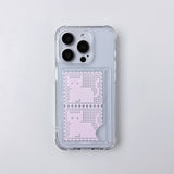 【MADE】 ミャオカードスマホケース - ピンク