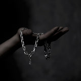 [ORDER MADE] PIPE CHAIN NECKLACE (455 mm)