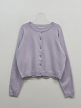 Viscose Raglan Round Neck Cardigan