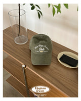 MAKE HAPPEN CLUB PIGMENT BALL CAP / CHARCOAL