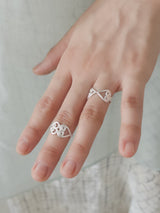 Paris Heart Rolling Ring