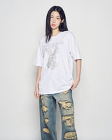 25FW ガーデンファジーラビット半袖Tシャツ