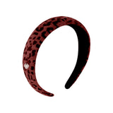 Leopard Heart Logo Hairband 