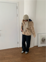 ルーメルイヤーフラップビーニーマフラー（7c）