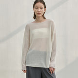 (T-6834)ESSENTIAL VIENTO ルーズフィットニット