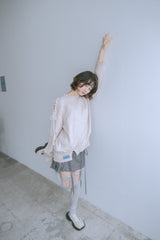 ribbon zipskirt/リボンジップスカート