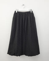 Wool Dot Balloon Skirt (2Colors)