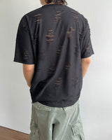 Vintage Crack Short-Sleeved T-Shirt