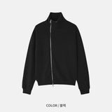 Moore Side Knitted Zip Up
