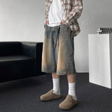 MG733,734 Rust Washing Bermuda Pants (2 colors)