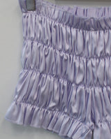 satin smocking bloomer 