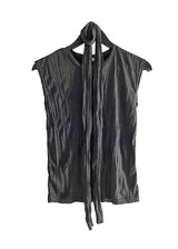 Klev Scarf Set Wrinkle Sleeveless