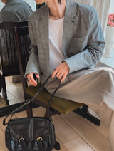 Grove Check Cutting Crop Blazer
