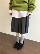 リブレイヤードニーハイソックス (5 Colors)