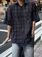 [Summer Recommendation] テンセルクールチェックショートスリーブシャツ