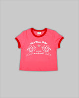 ANGEL RINGER Tシャツ (CROP FIT)