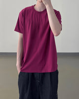 ニックラインレイヤードショートスリーブTシャツ