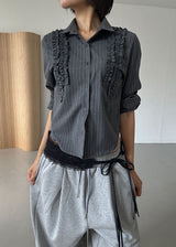 LACE LEATHER BELT