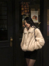 Maxi Vintage Fur Jacket 