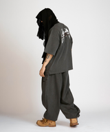 P. Flapping short sleeve _ Dark gray 