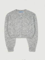 Love Cable Cardigan [gray]