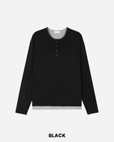 Nodin Layered Henley Longsleeve