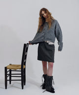 FLUFFY KNIT CARDIGAN