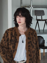 Referred Wool Round Cardigan