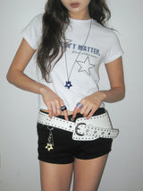 [STAR] ロピーネックレス (Navy)