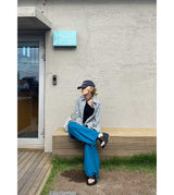 WIDE TUCK NYLON PANTS