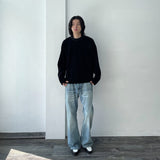 ストラクチャードリブニットトップ