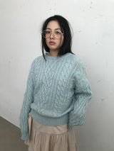 ツイストニットトップス (3color)