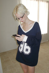C NUMBERING T-SHIRT_NAVY