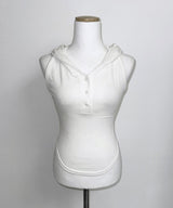 Clear Halter Hoodie (4colors)
