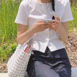ダインボタン半袖Tシャツ